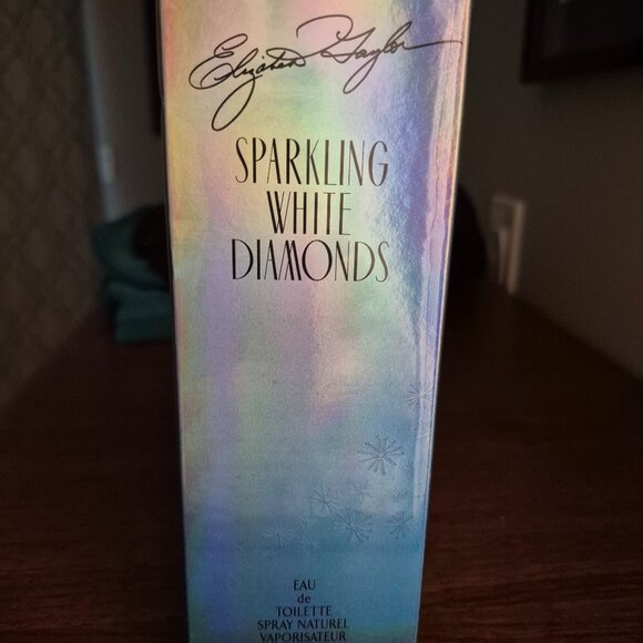 Elizabeth Taylor Sparkling White Diamonds Eau de Toilette Spray 100 ml - Picture 1 of 1